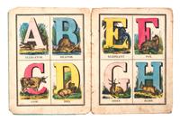 (QUADRUPEDS) The Child's Alphabet of Quadrupeds. New York, n.d. [c. 1890]