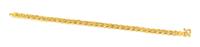 A High Karat Yellow Gold Anchor Link Chain Bracelet, 9.70 dwts.