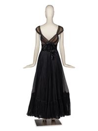 Sophie Gimbel for Salon Moderne Black Dress, 1946