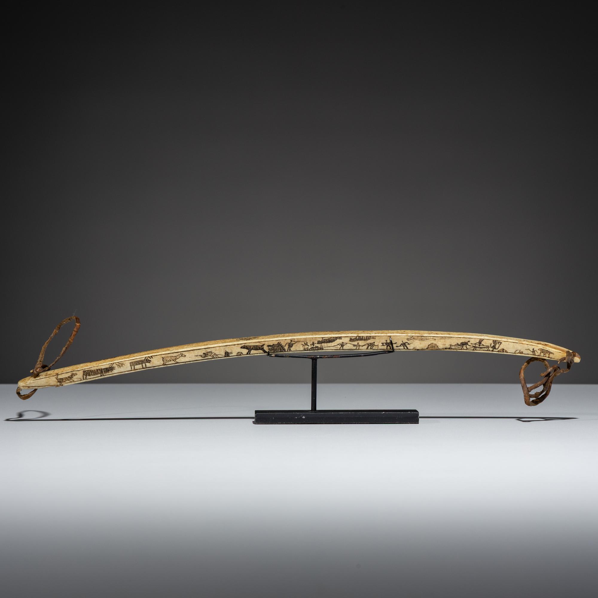 Alaskan Native Decorated Pump Drill