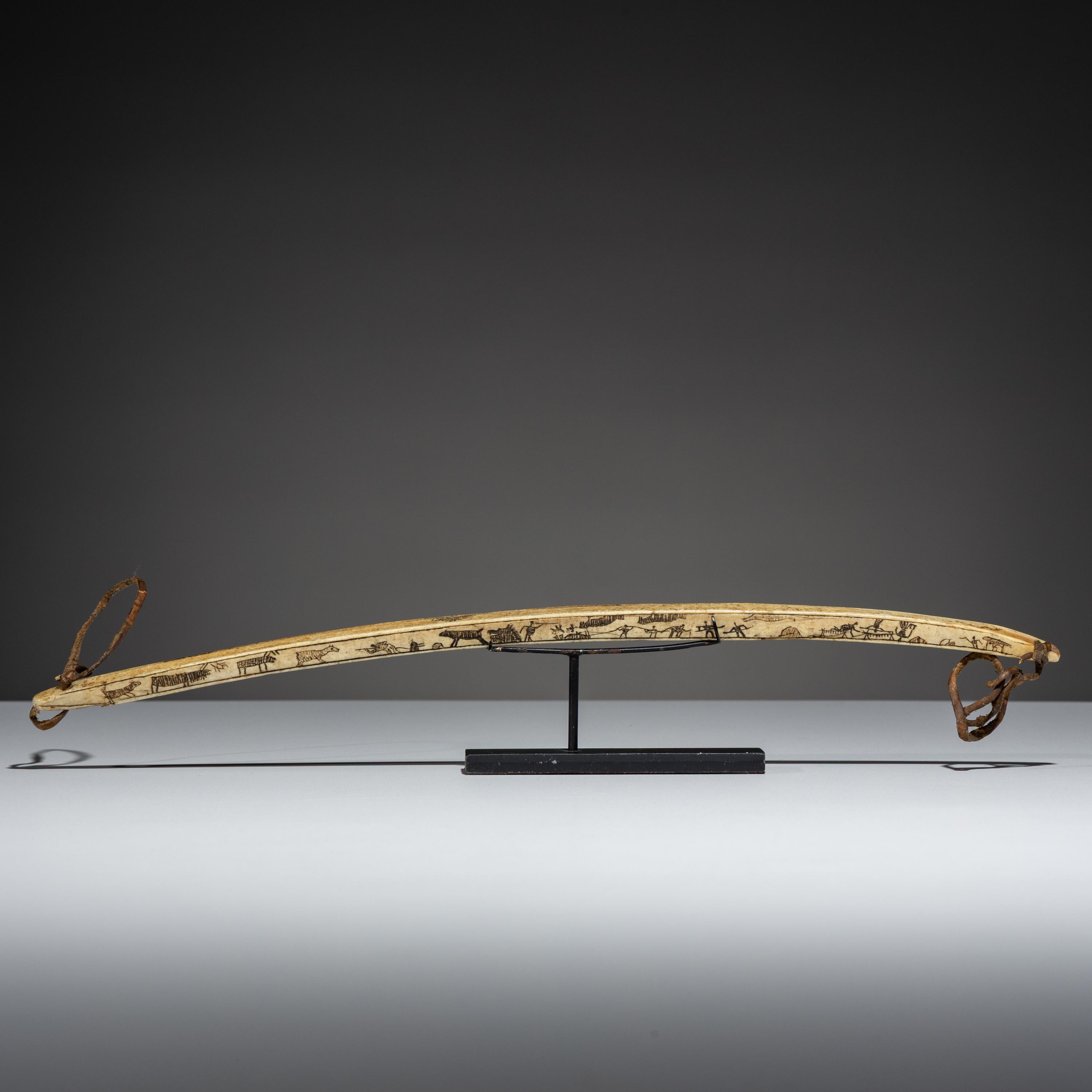 Alaskan Native Decorated Pump Drill