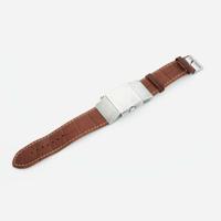 A sterling silver golf belt watch, Hermes C.1920