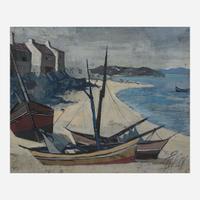 Charles Levier (French/American, 1920-2003) Petit Port