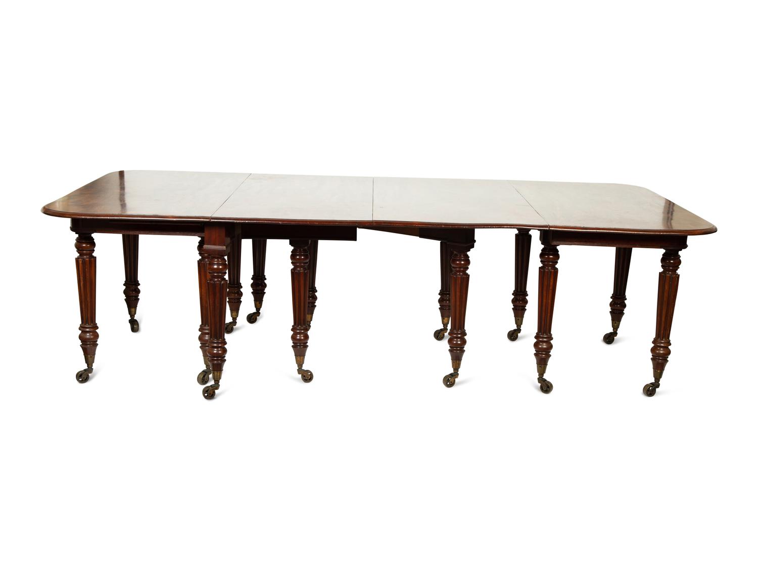 A William IV Mahogany Dining Table