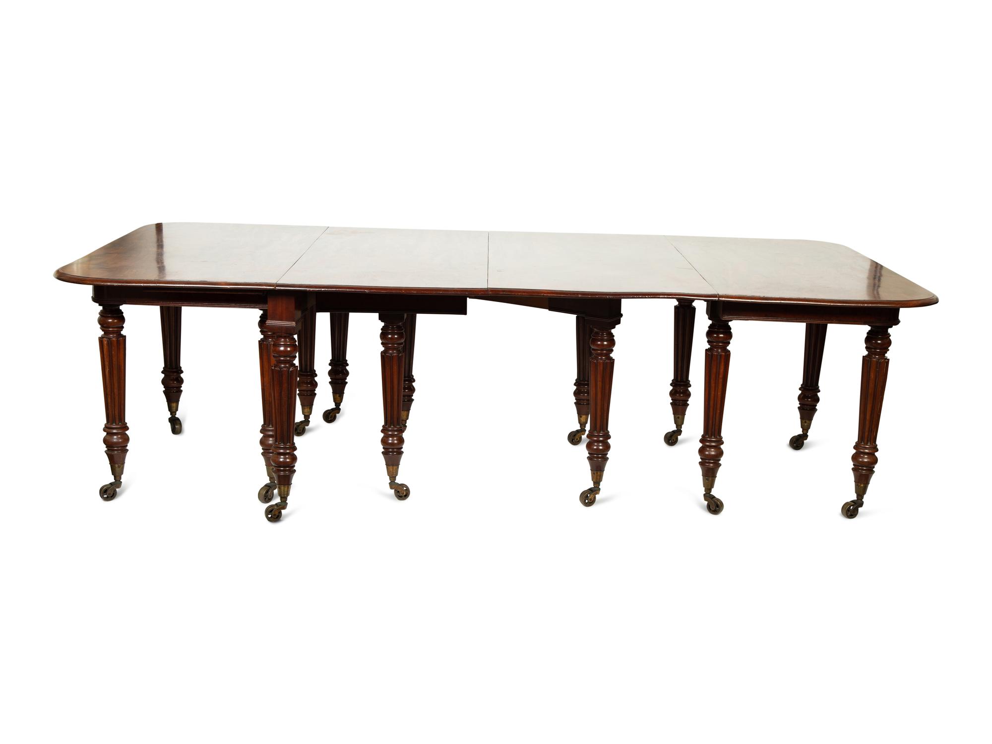 A William IV Mahogany Dining Table