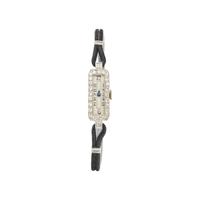 ART DECO, PLATINUM AND DIAMOND WATCH
