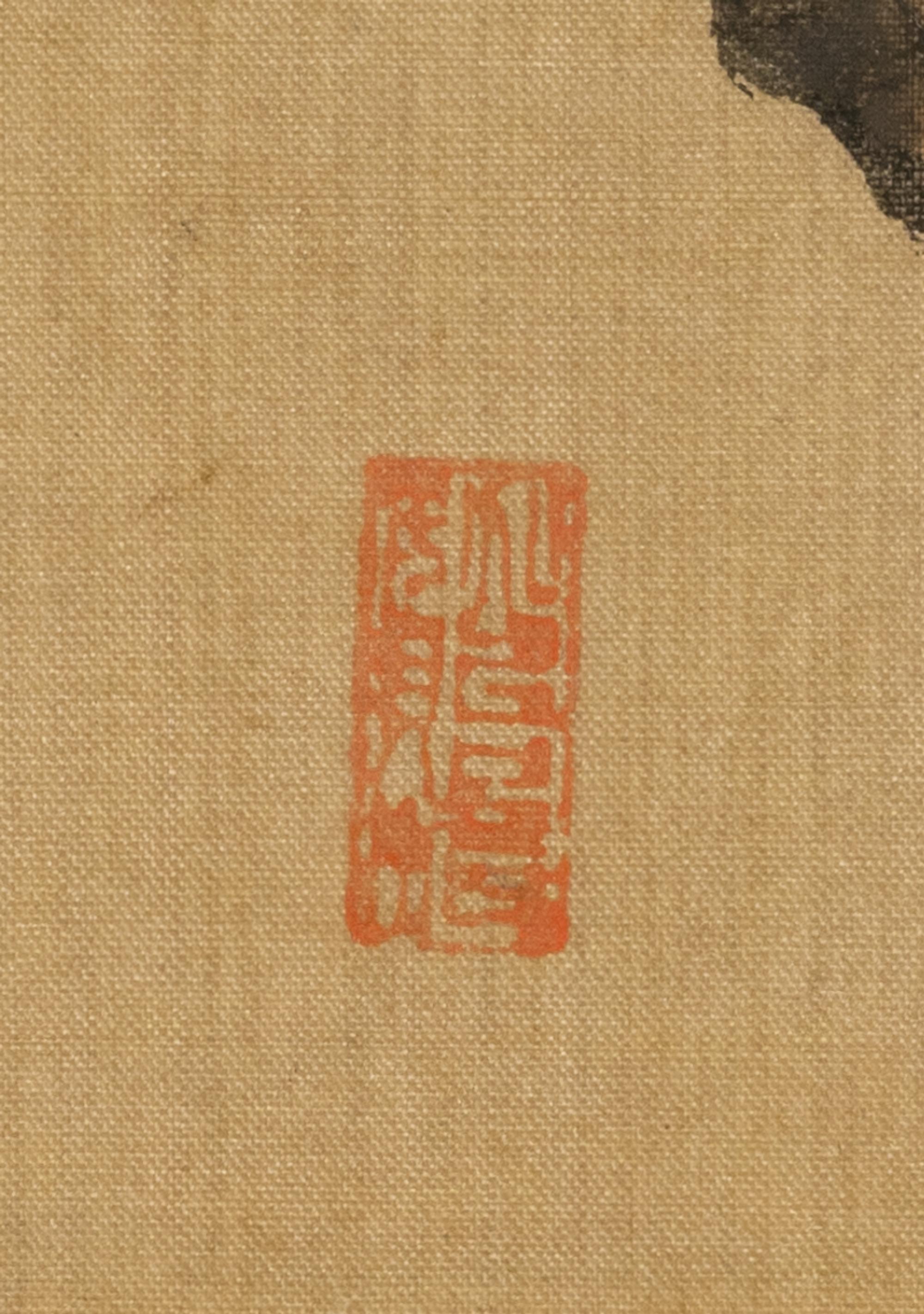Five Chinese Ink and Color on Silk Paintings