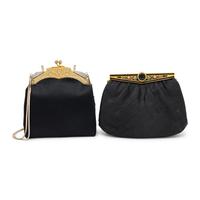 Judith Leiber, Two Black Evening Bags