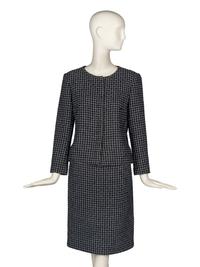 Chanel Black Skirt Suit