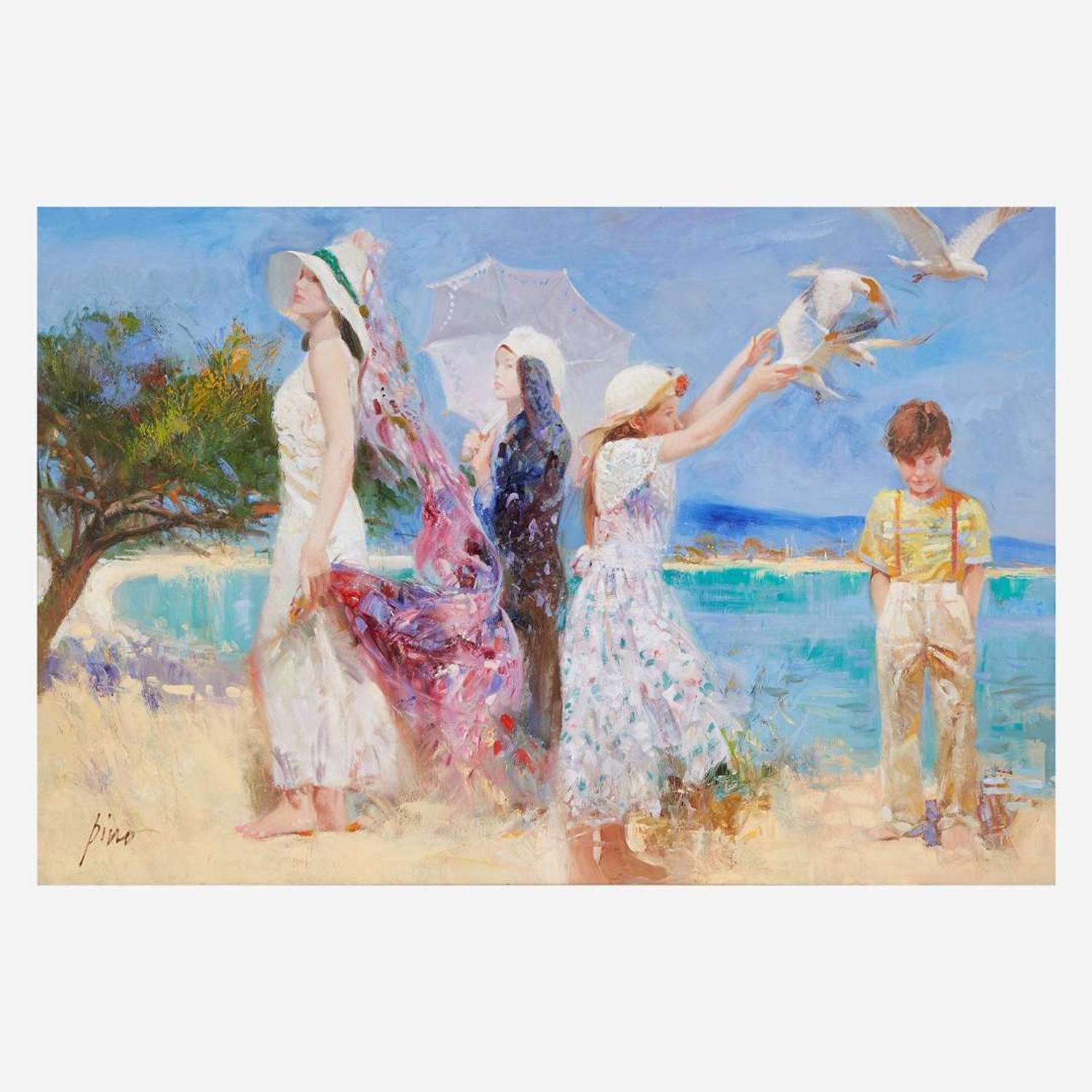 Giuseppe Dangelico Pino (American/Italian, 1939-2010) Flights of Femininity