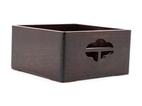 A Chinese Hardwood Rectangular Box