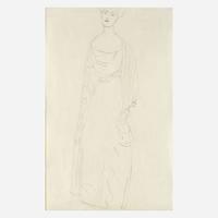 Gustav Klimt (Austrian, 1862–1918) Dame Wittgenstein (Study for Bildnis Margaret Stonborough-Wittgenstein)