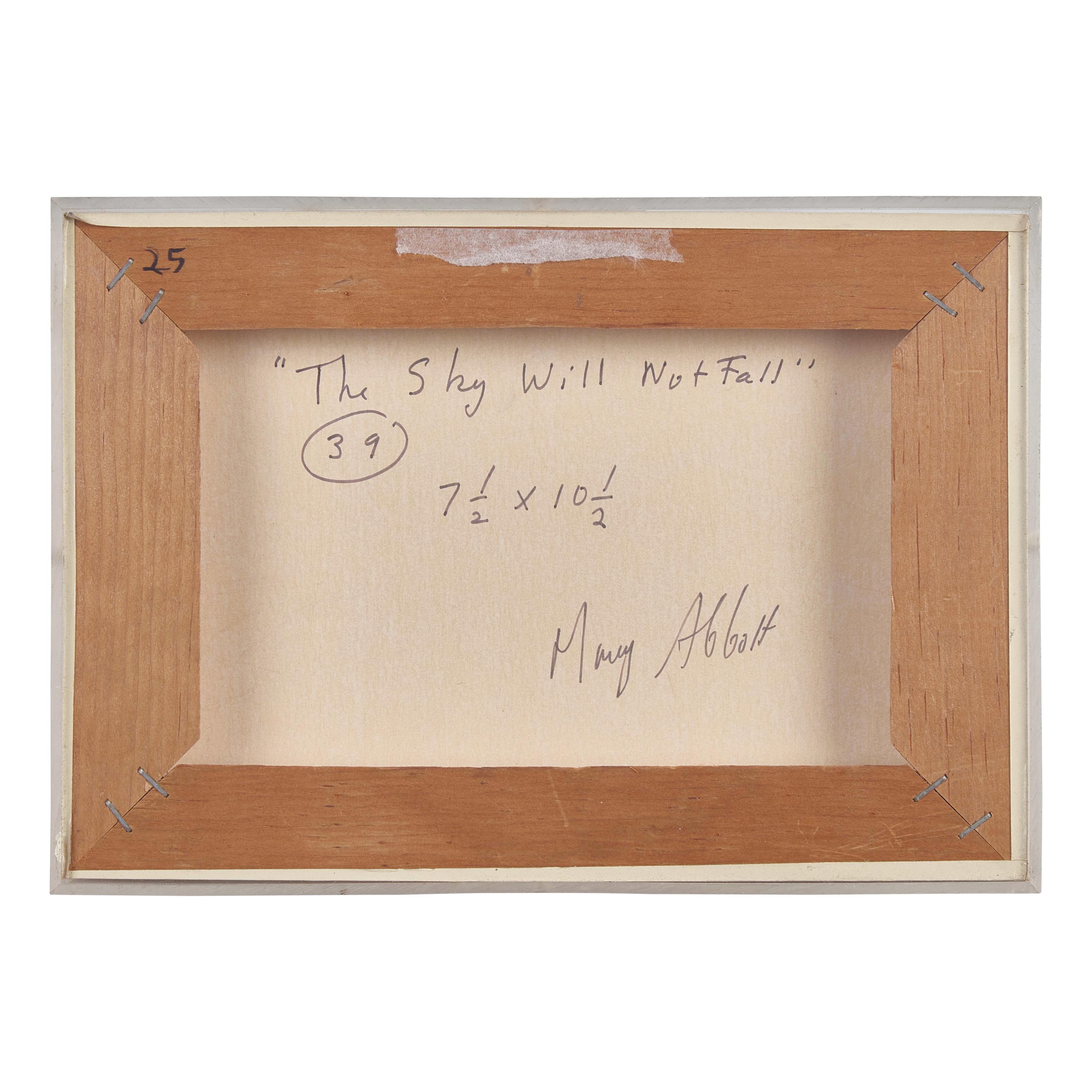 Mary Abbott (American, 1921-2019) — The Sky Will Not Fall