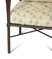 A Suite of Michael Taylor Arcadia Patinated Aluminum Outdoor Dining Furniture