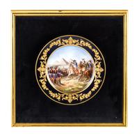 A Group of Three Sevres Napoleonic Plates Diameter of each 9 1/8 inches. — SECOND HALF 19TH CENTURY