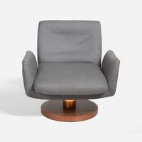 Vladimir Kagan (American, 1927-2016) Swivel Armchair, Model 524, Vladimir Kagan Designs, Inc., circa 1960