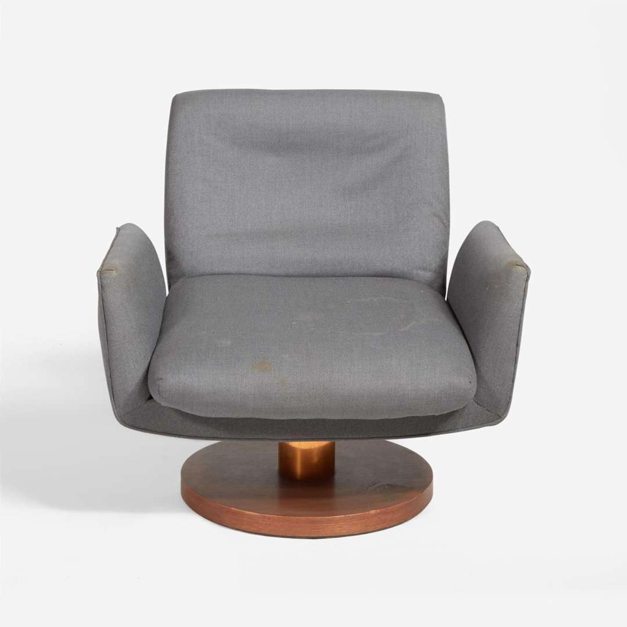 Vladimir Kagan (American, 1927-2016) Swivel Armchair, Model 524, Vladimir Kagan Designs, Inc., circa 1960
