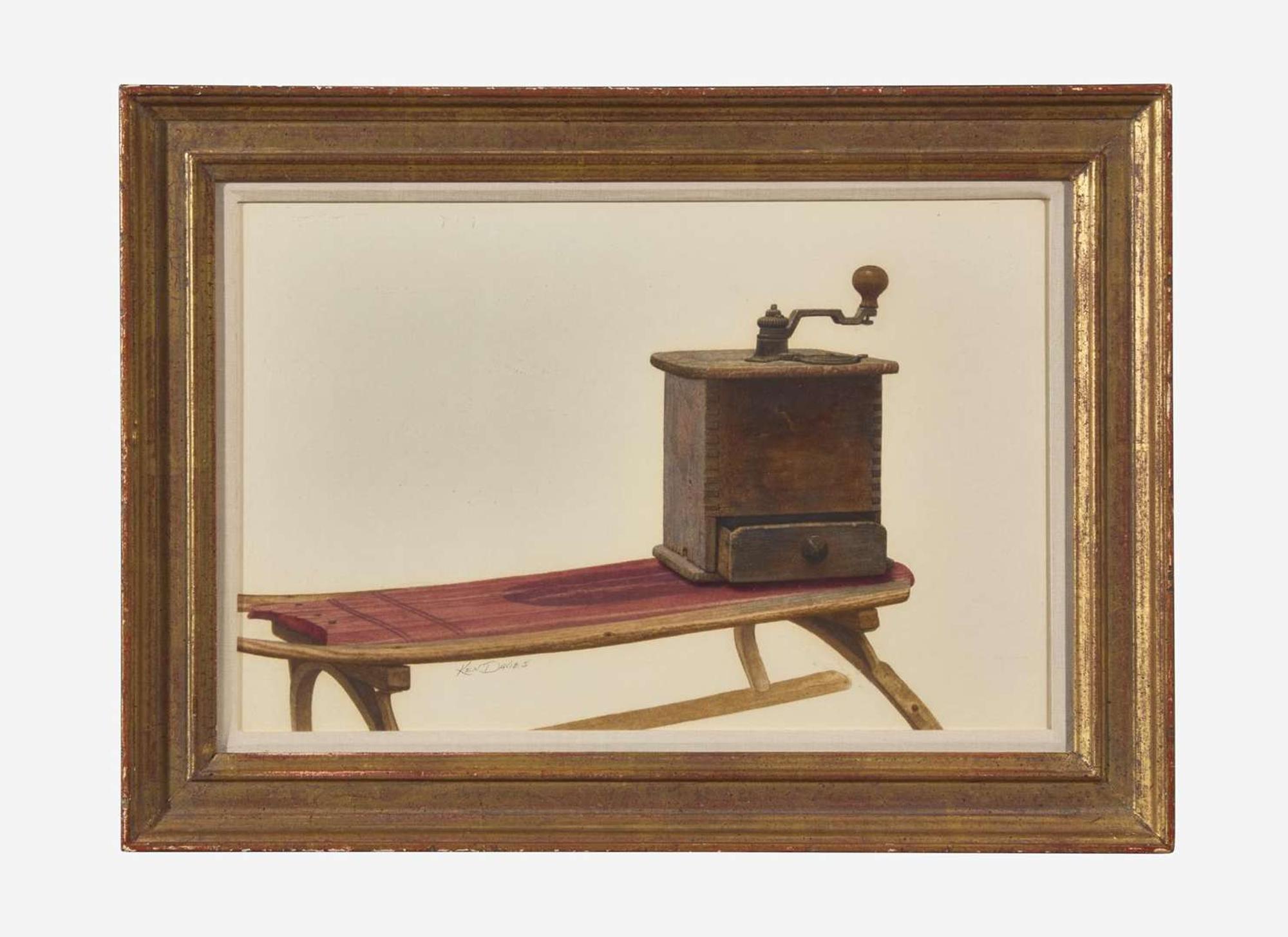 Kenneth Southworth Davies (American, 1925–2017) - Williamsburg Coffee Grinder
