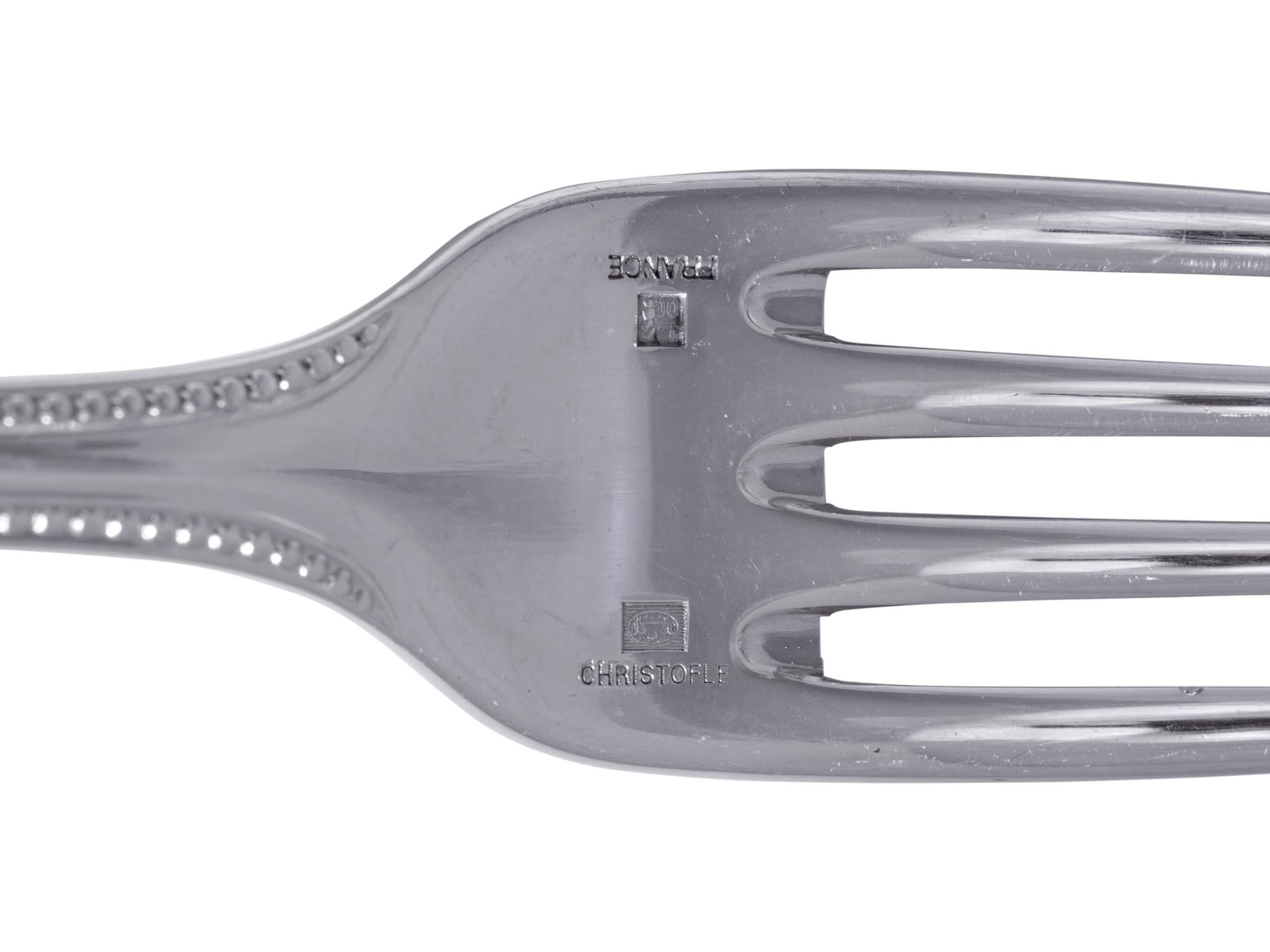 A Christofle Silver-Plate Flatware Service