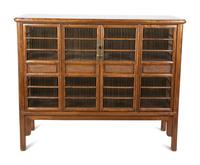 A Large Chinese Hardwood Scroll Cabinet — EARLY 20TH CENTURY