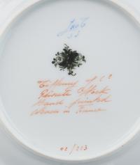 A Le Tallec Cirque Chinois Porcelain Dinner Service
