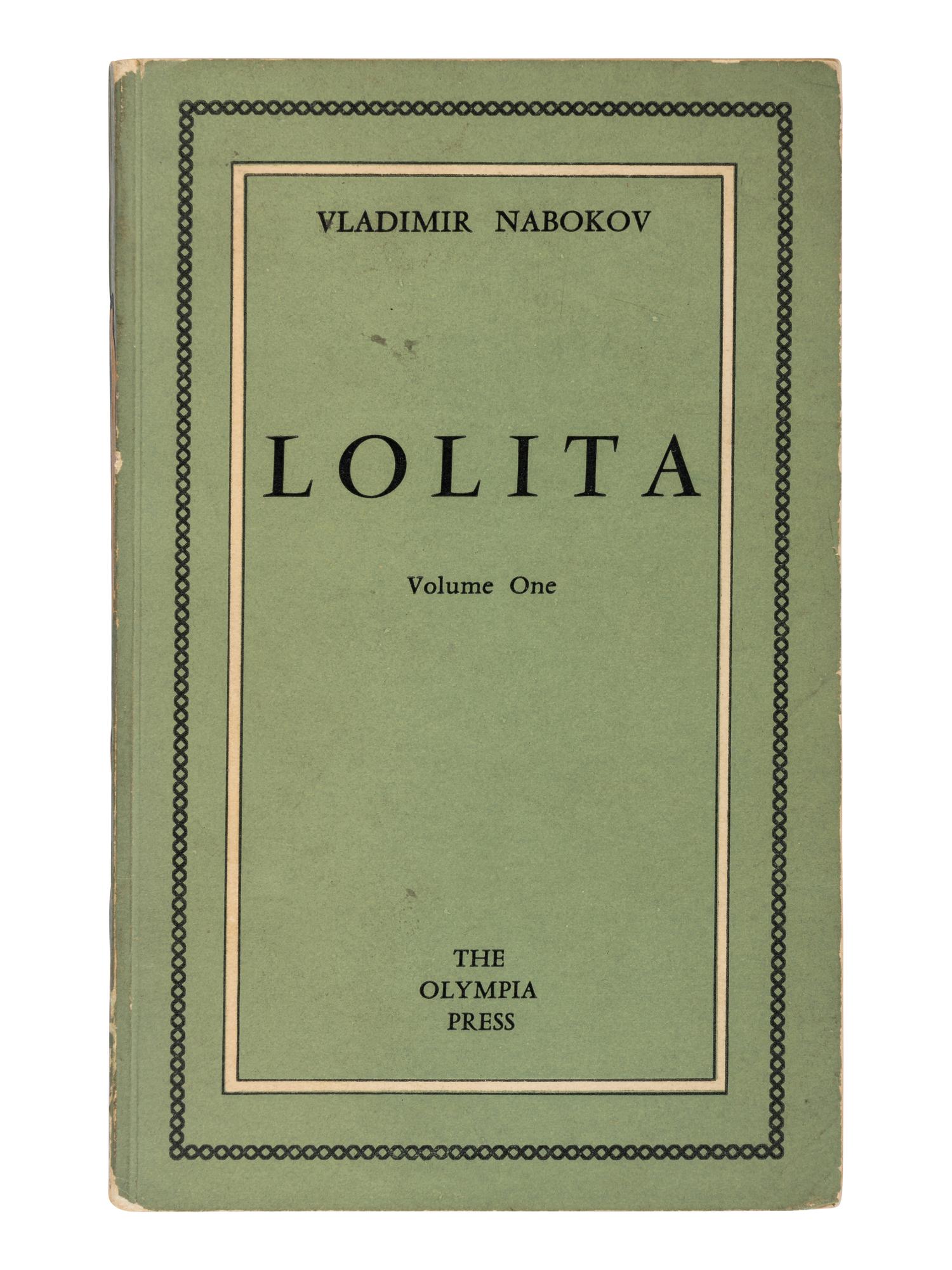 NABOKOV, Vladimir (1899-1977). Lolita . Paris: The Olympia Press, 1955.