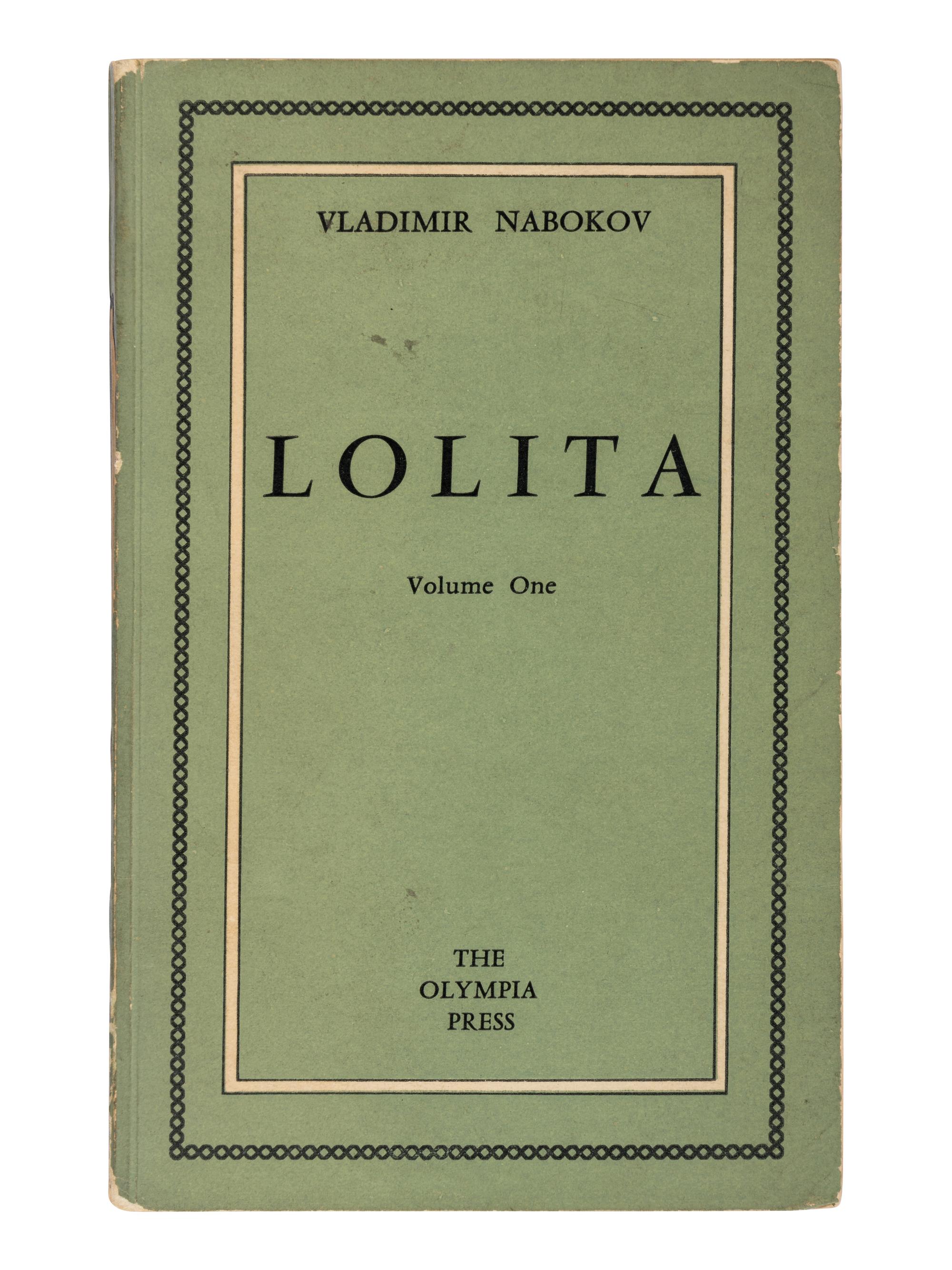 NABOKOV, Vladimir (1899-1977). Lolita . Paris: The Olympia Press, 1955.