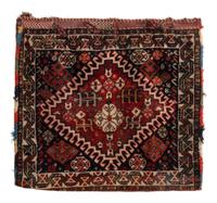 Four Wool Mats and Saddle Bags