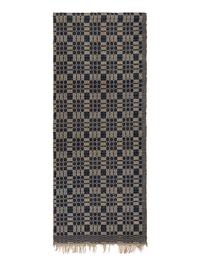 Two Cotton and Linen Jacquard Coverlets
