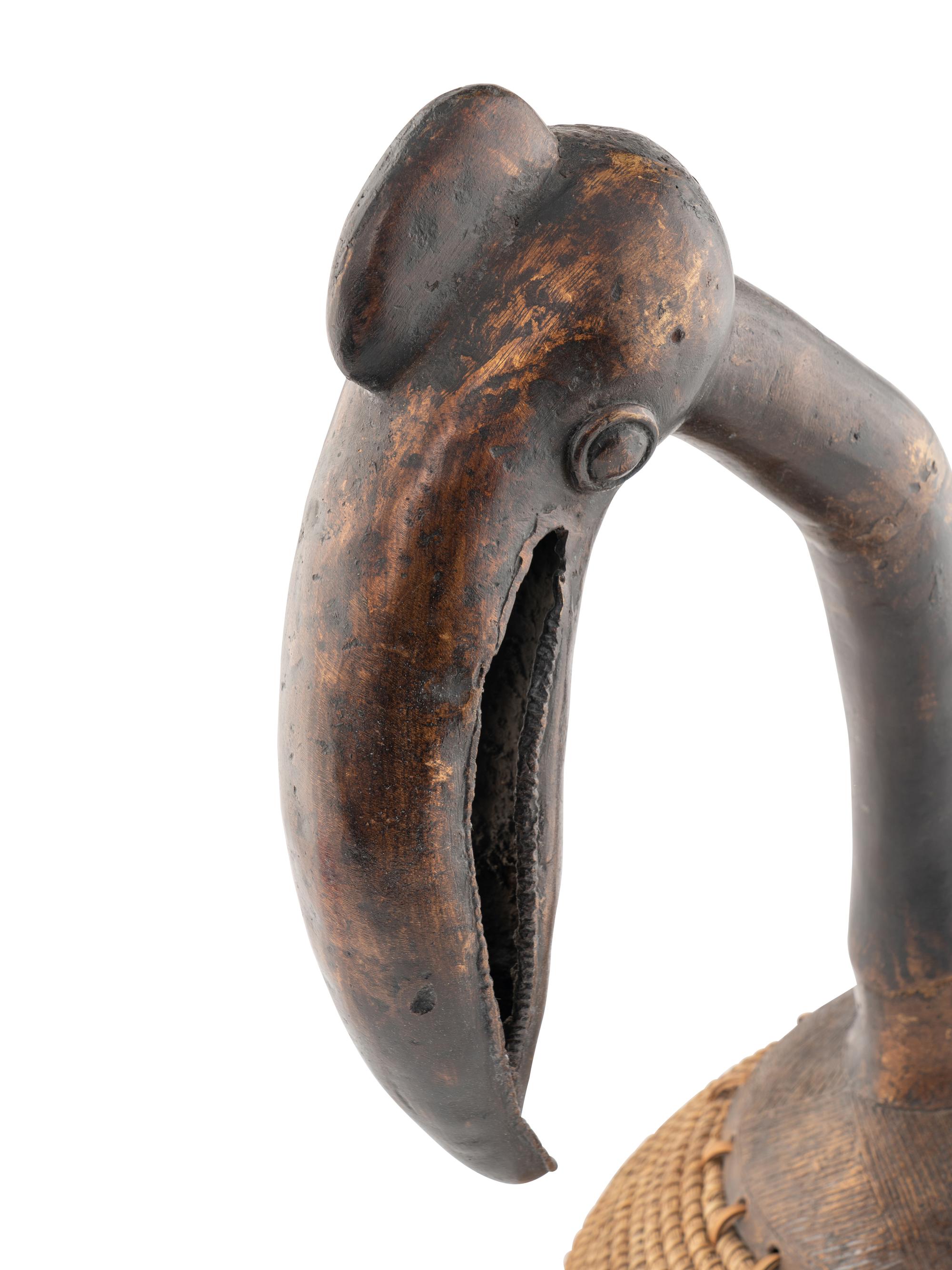 An African Senoufo Bird Crest Mask