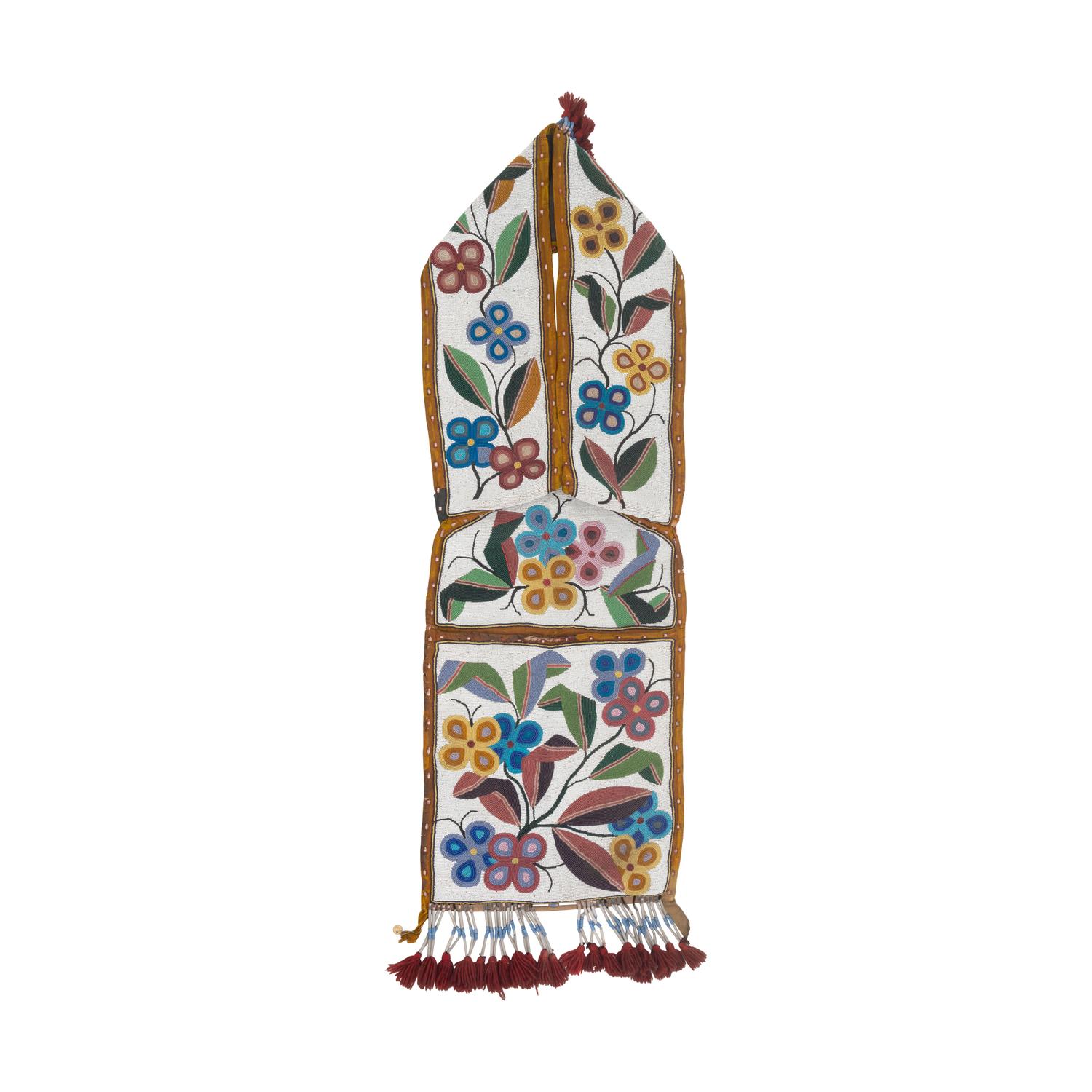 Anishinaabe Beaded Bandolier Bag