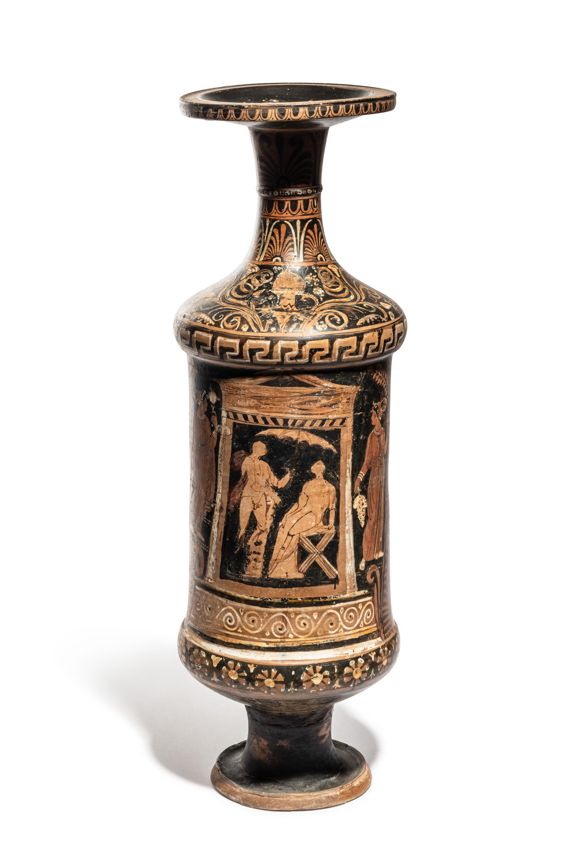 An Apulian Red-Figured Barrel Amphora