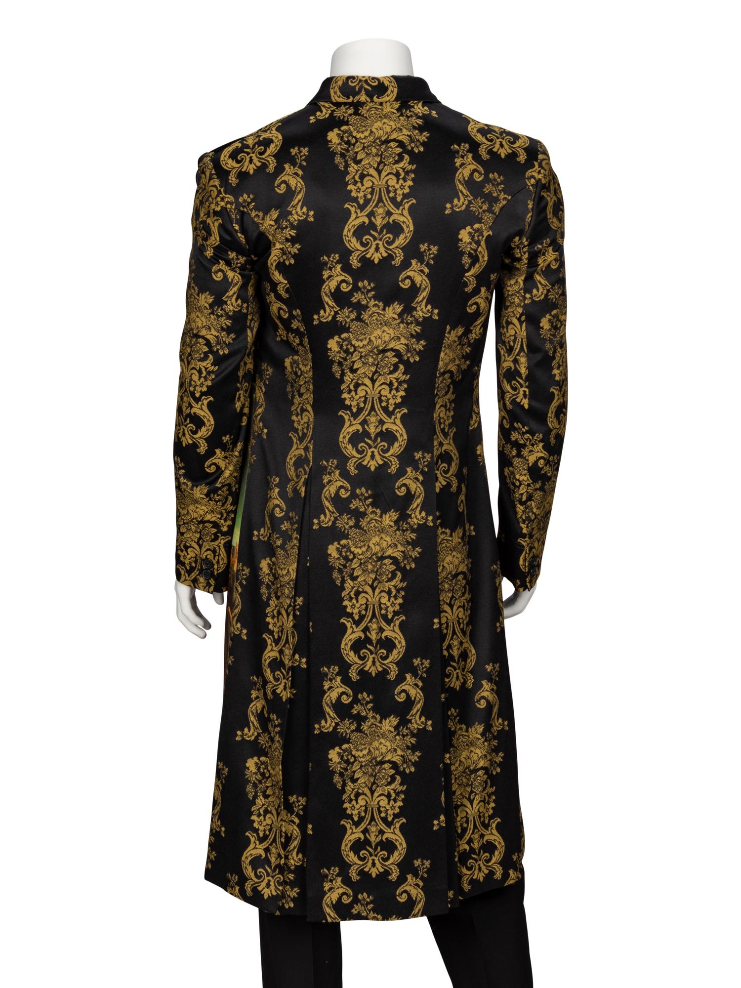Alexander McQueen, Damask & Print Coat, A/W 1997