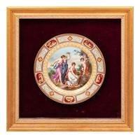 A Vienna Porcelain Cabinet Plate