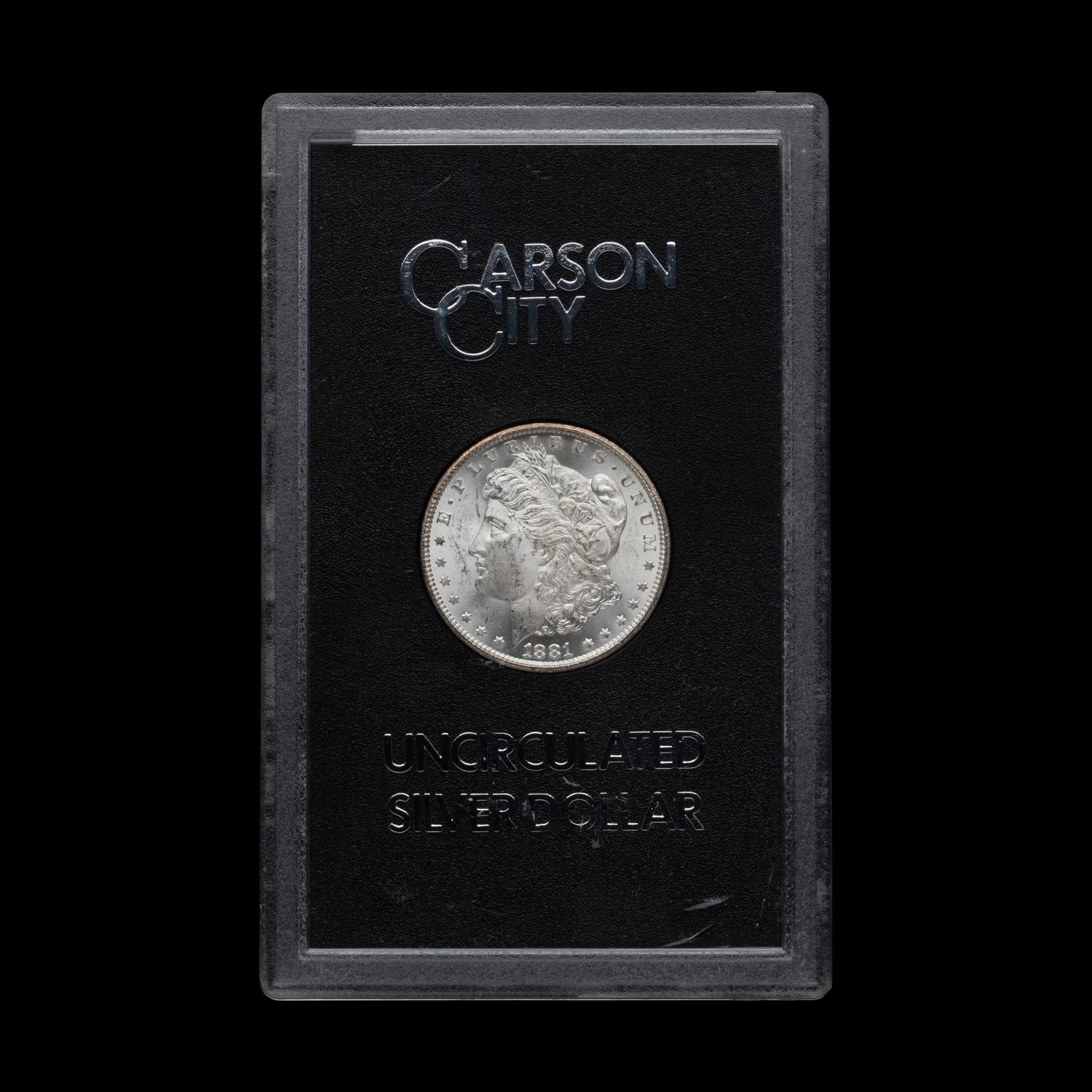 An 1881-CC GSA: Morgan $1 Coin