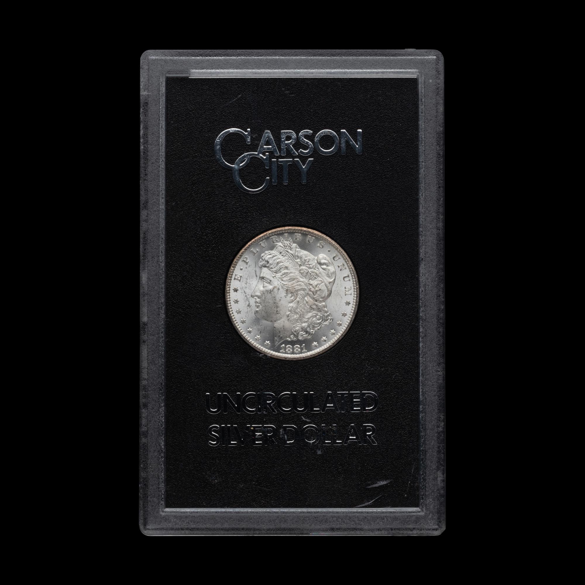 An 1881-CC GSA: Morgan $1 Coin