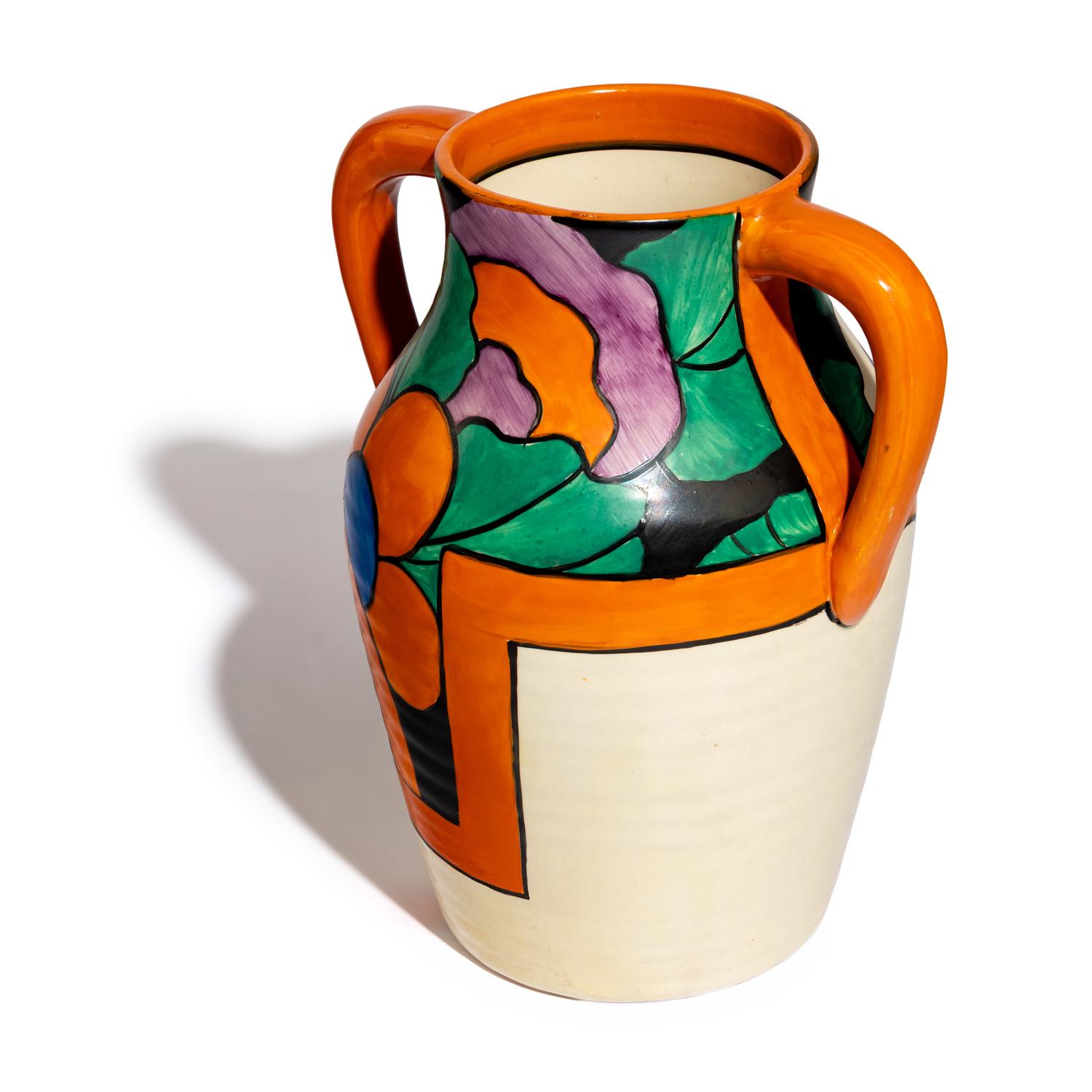 Latona Dahlia pattern Lotus Jug, c. 1931