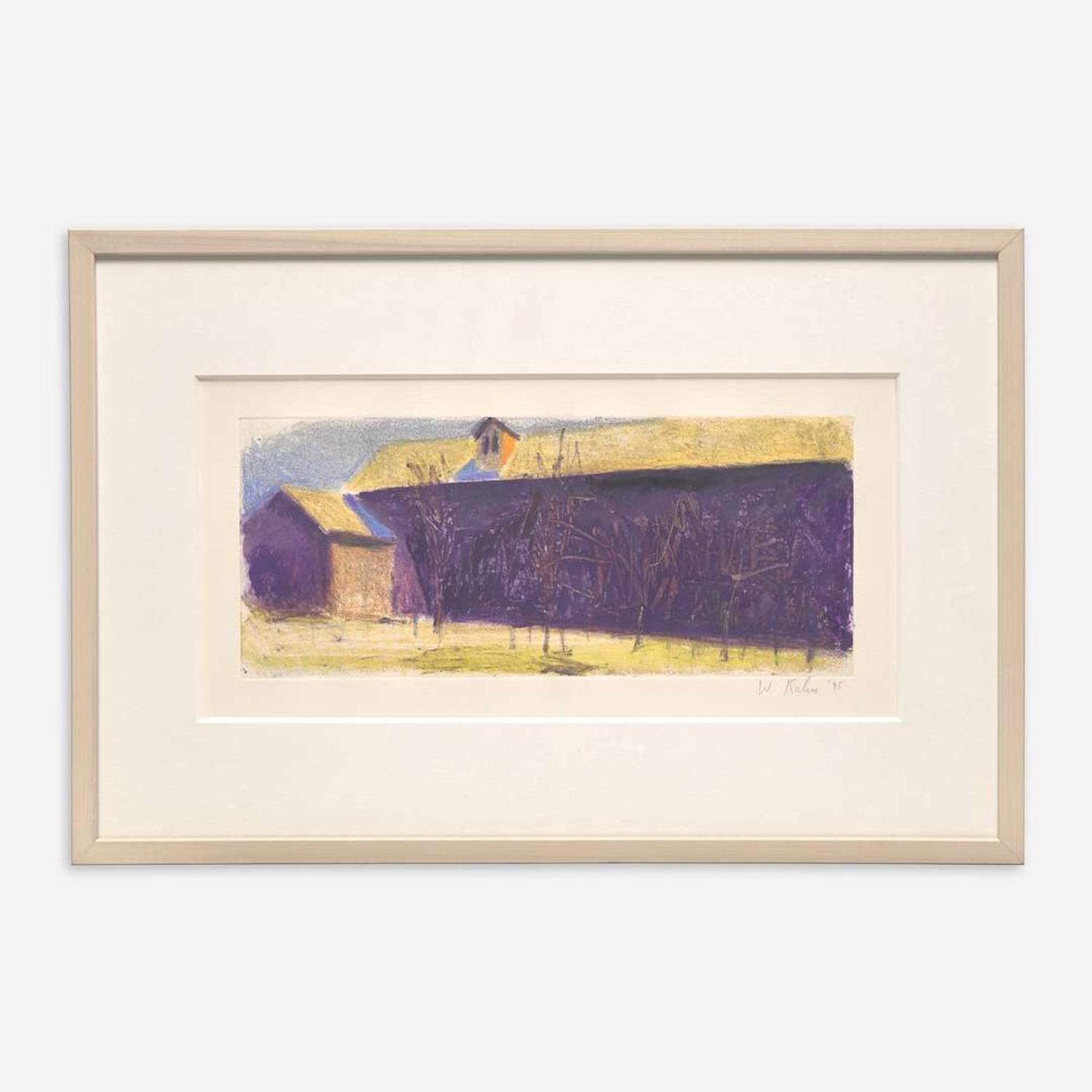 Wolf Kahn (American/German, 1927-2020) Untitled