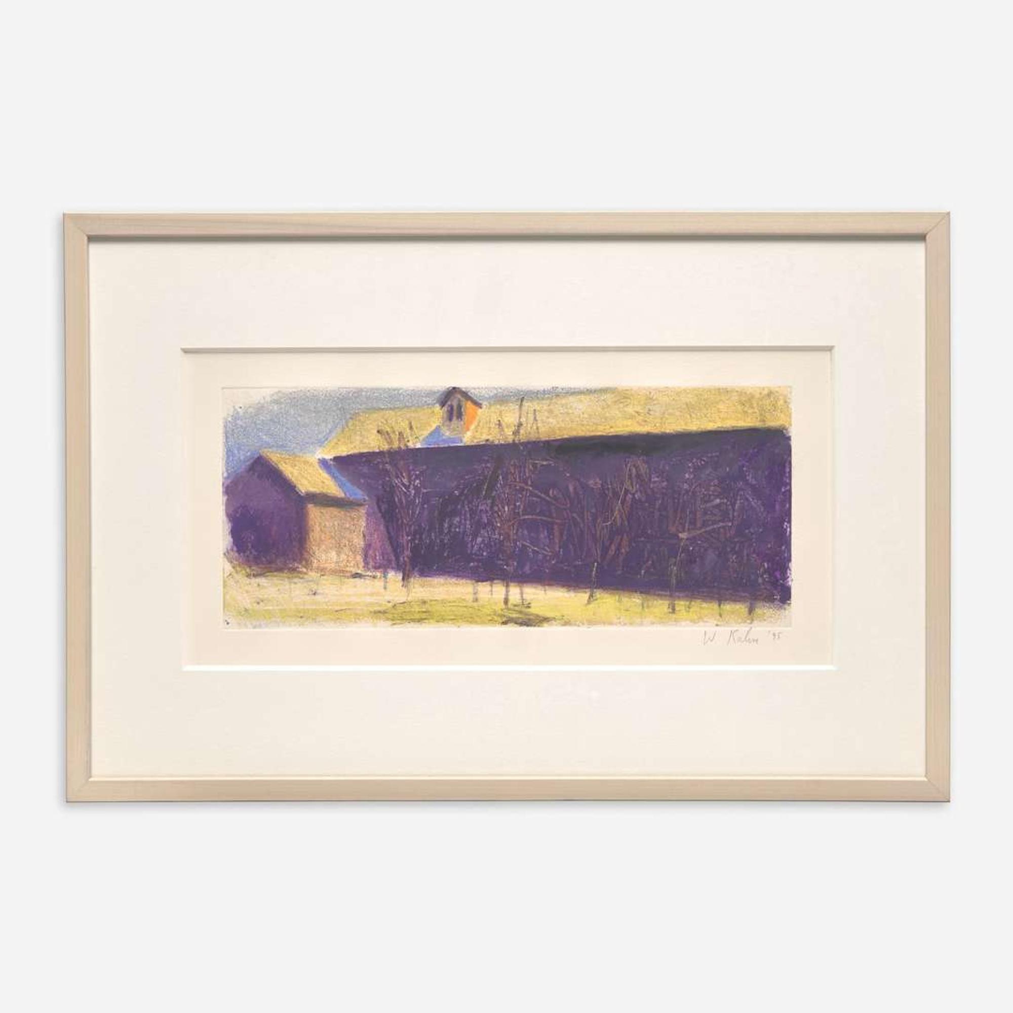 Wolf Kahn (American/German, 1927-2020) Untitled