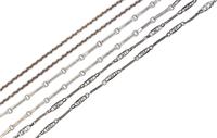 A Collection of Silver Chains and Collar Necklaces, 77.50 dwts.