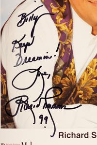 (Celebrity) A group of 20 autographed photographs of celebrities; comprising: