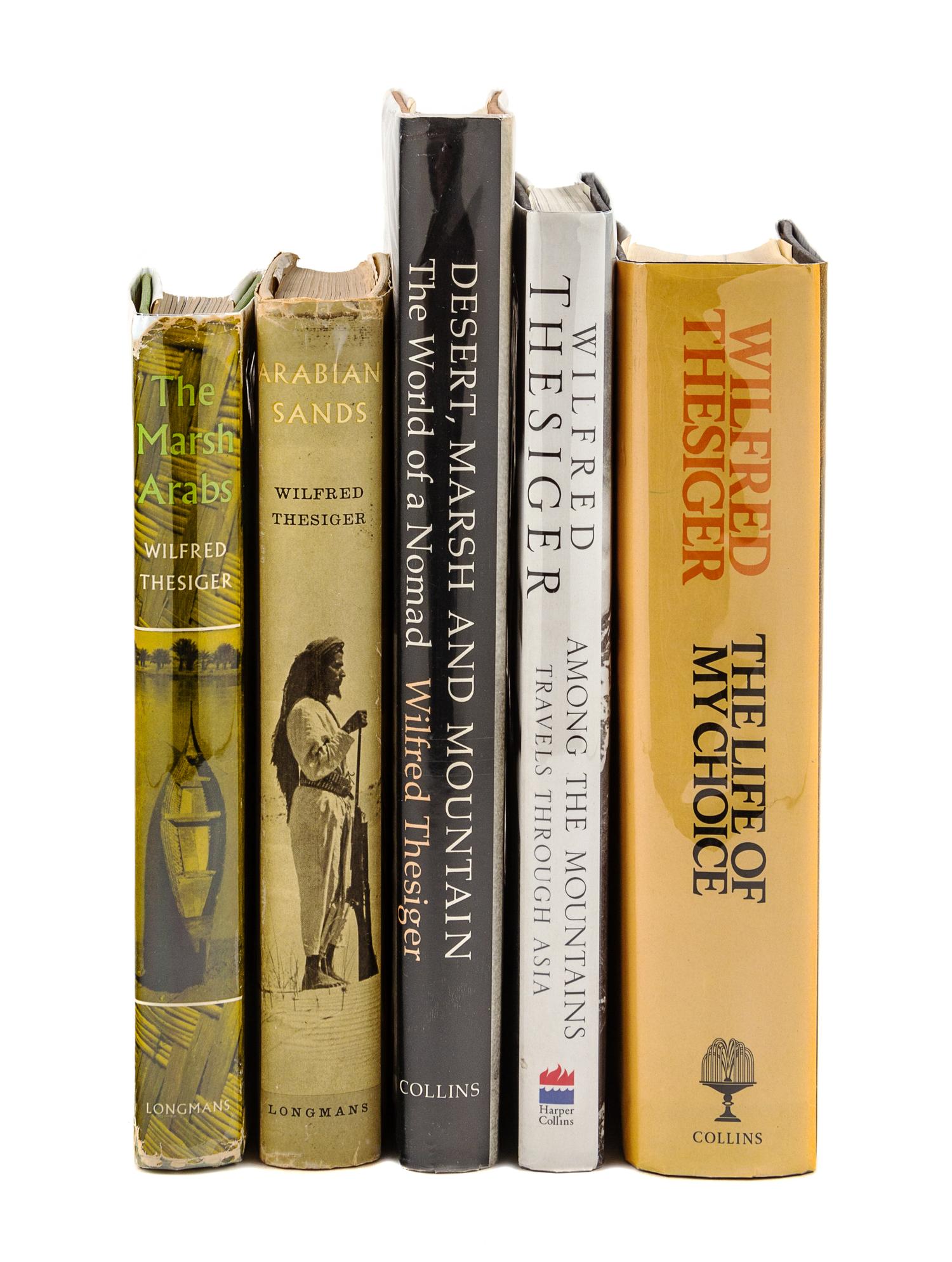 THESIGER, Wilfred Patrick, Sir (1910-2003). A group of 7 works, comprising:
