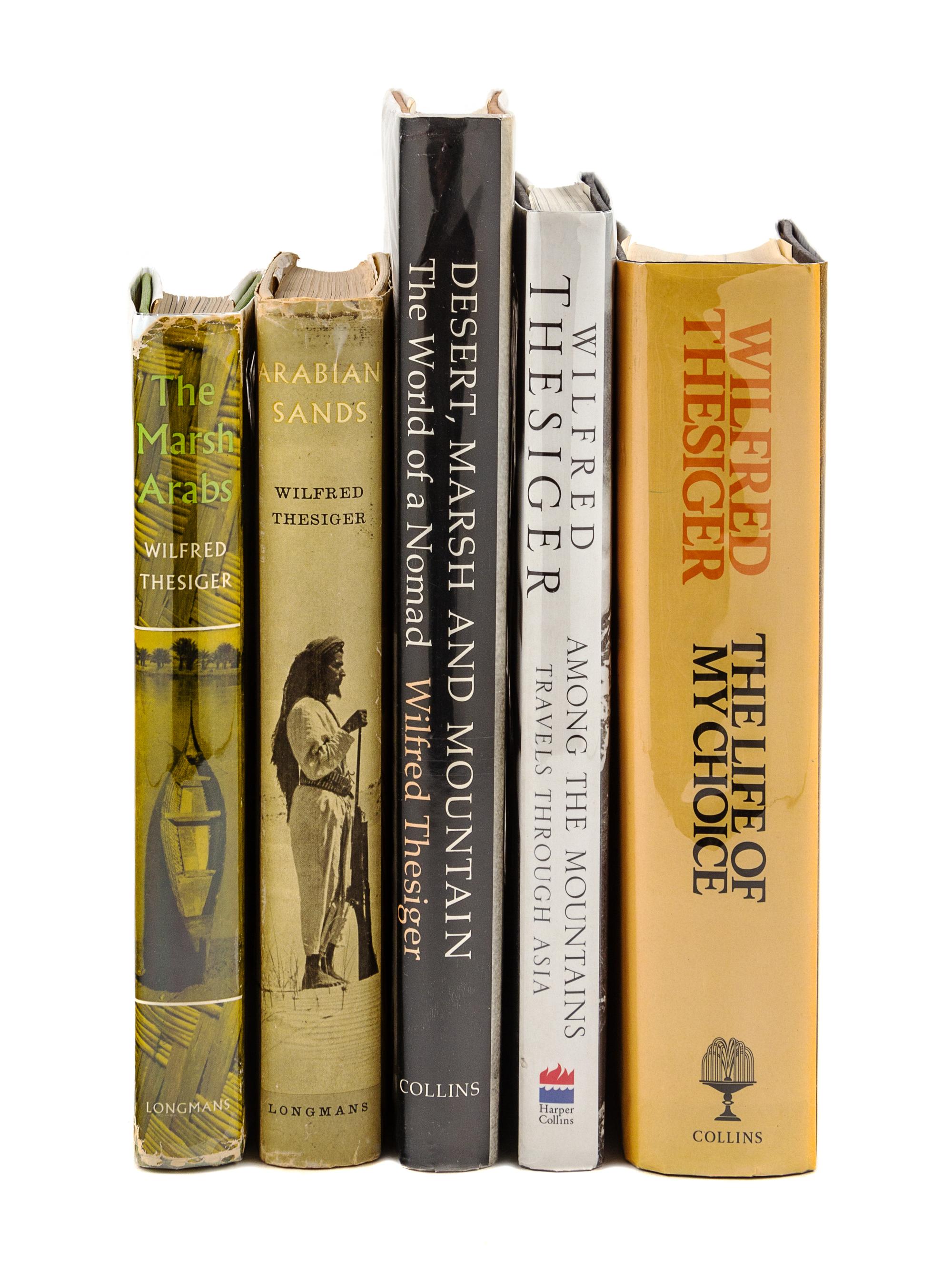 THESIGER, Wilfred Patrick, Sir (1910-2003). A group of 7 works, comprising: