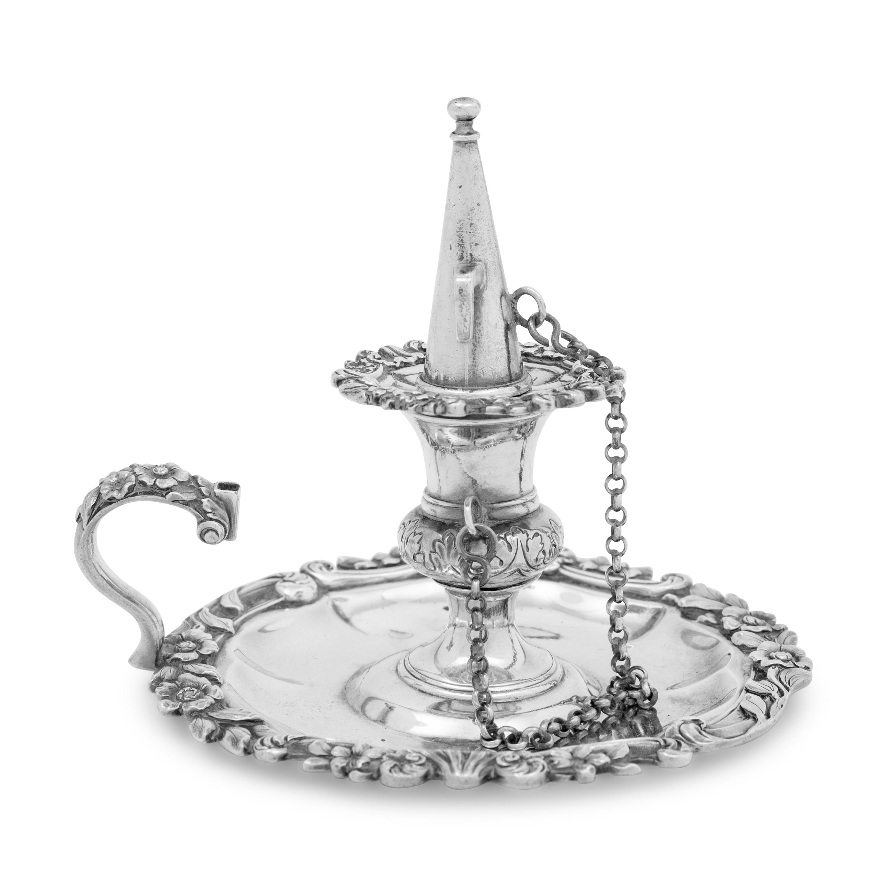 A George IV Chamberstick