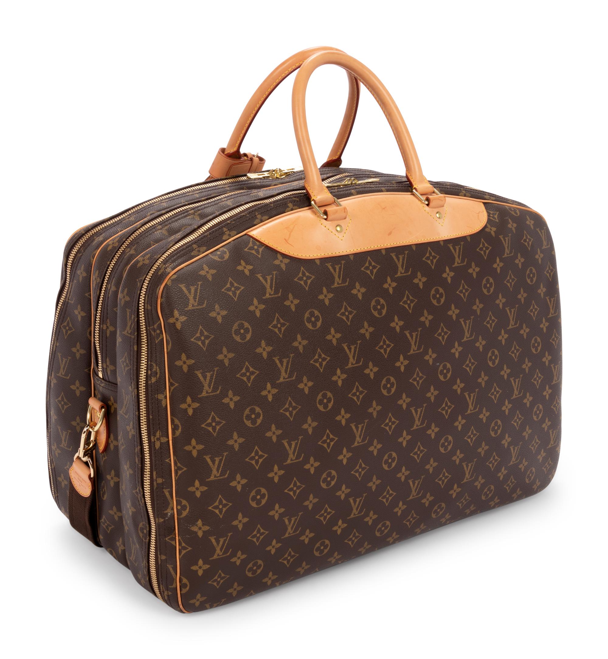 Louis Vuitton Alize Travel Bag Luggage, 1980-1990s