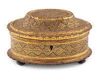 An Indian Koftgari Work Box