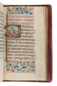 [ILLUMINATED MANUSCRIPTS]. BOOK OF HOURS, use of Rome, in Latin. [Southern Netherlands (Ghent or Bruges), c.1460].