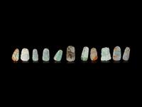 Twenty Chinese Jadeite Pendants