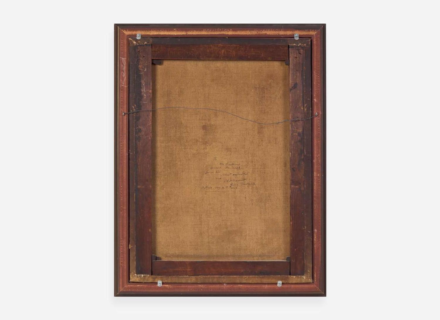 Foeiqua (Chinese, 1800-1825), After Gilbert Stuart (1755-1828), Portrait of George Washington (1732-1799), dated "1827"