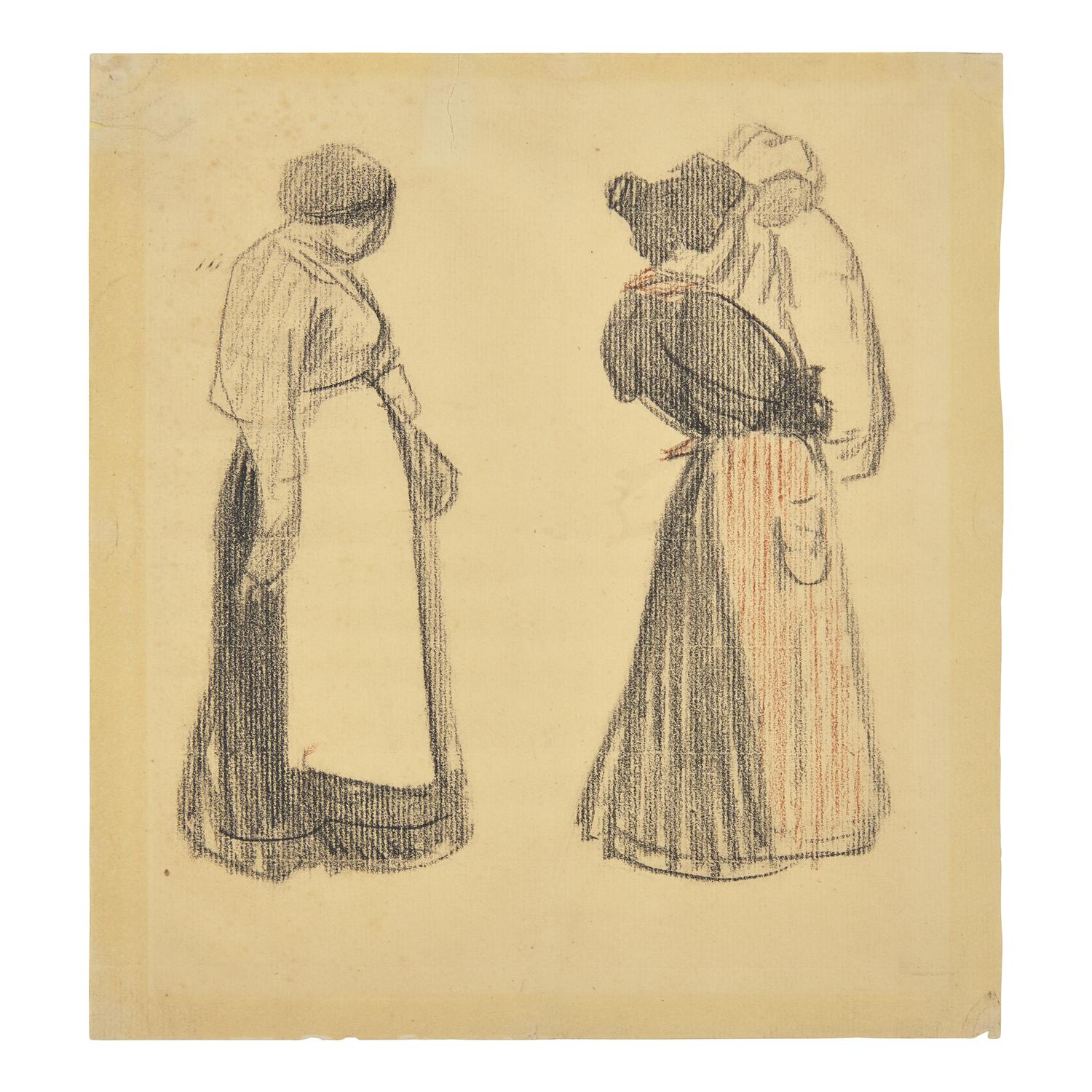 Théophile Steinlen (French, 1852-1923) — Femmes Normandes
